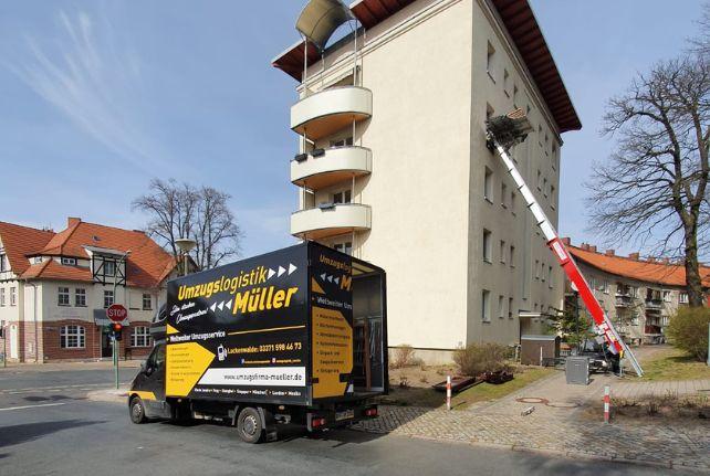 Möbellift schnell und einfach in Coswig
